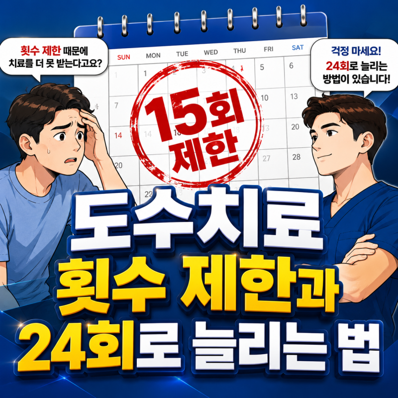 "15번 넘으면 치료 끝?!" 7월부터 적용된 도수치료 횟수 제한과 24회로 늘리는 법