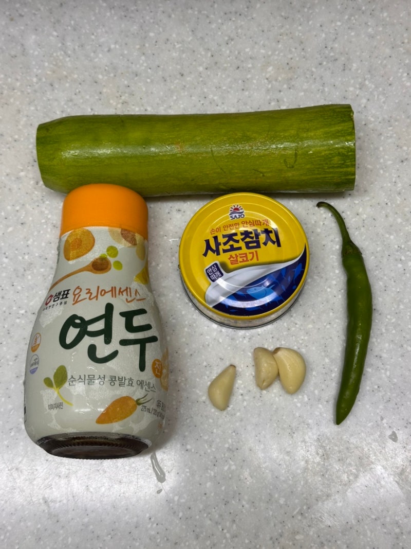 입맛없을 때 여름 반찬 추천 (애호박 참치 볶음 / 명란젓무침)