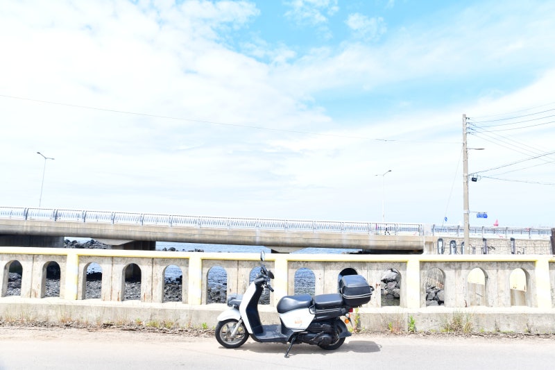 제주도 스쿠터 대여 (도두, 애월해안도로 드라이브 코스)