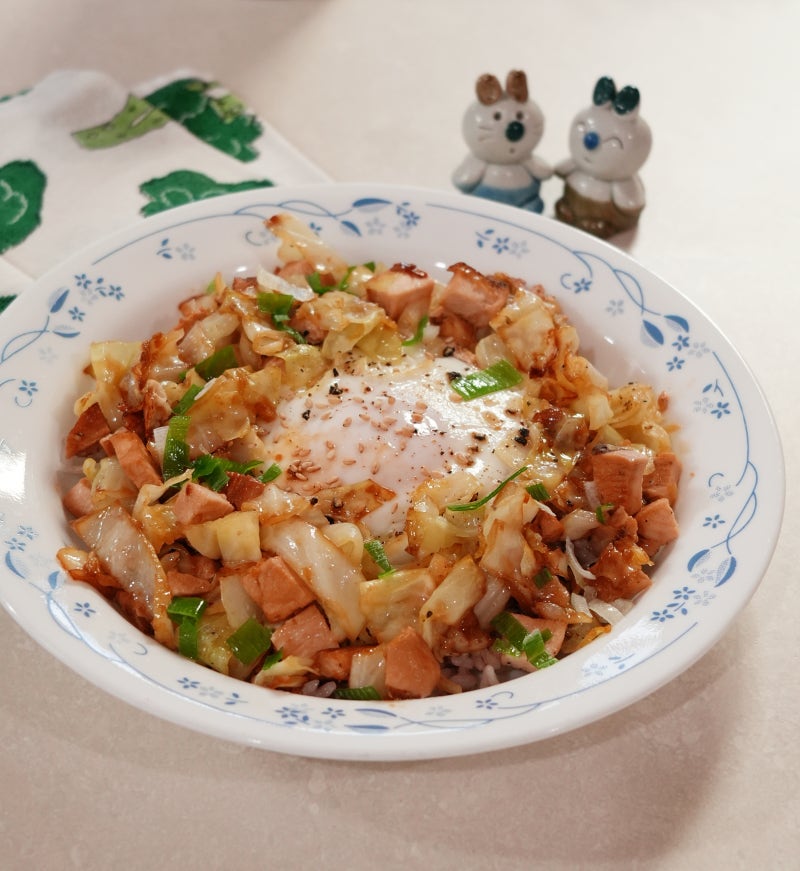 양배추 요리 맛있는 닭가슴살 양배추덮밥 레시피