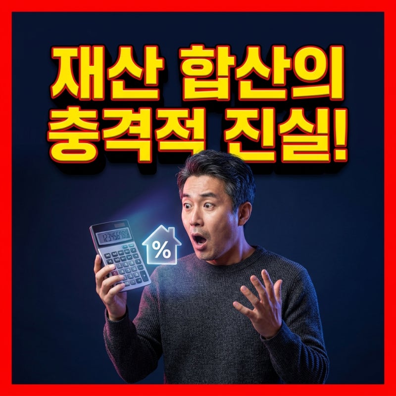 차상위계층 소득인정액 계산방법 중 재산은 어떻게 합산될까?