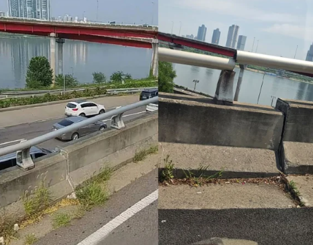 <b>성수대교</b> 램프에 ‘9cm 단차’ 발생… 서울시 “안전... 