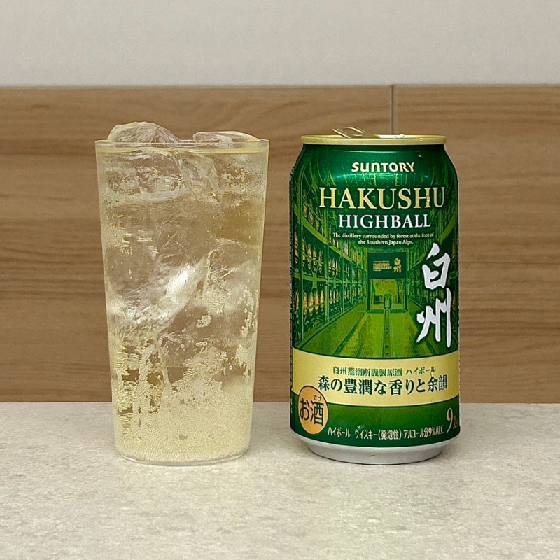 [RTD] 산토리 하쿠슈 하이볼 RTD / Suntory Hakushu Highball RTD