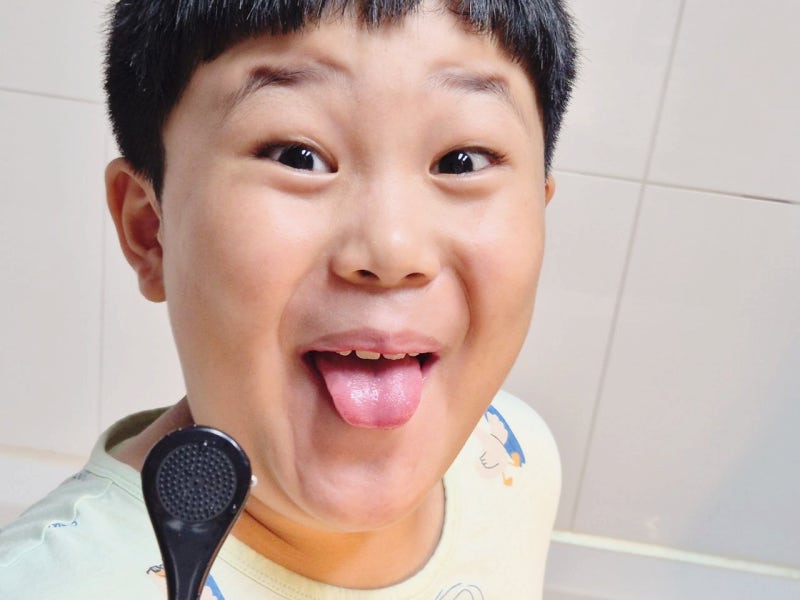혓바닥 백태없애는법, 아이 입냄새 고민 끝에 찾은 혀클리너 추천