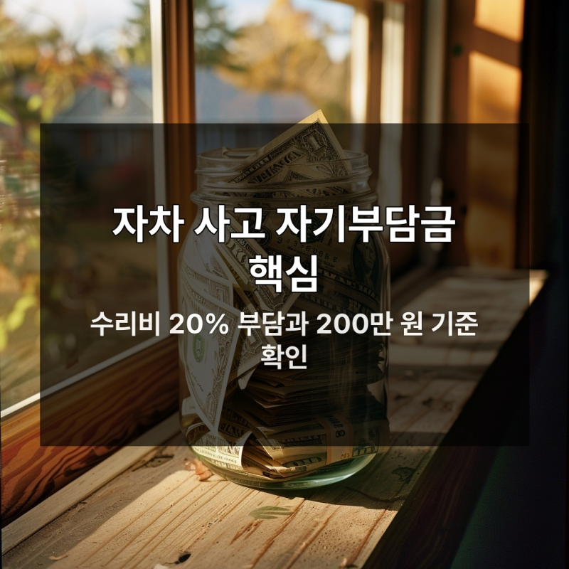 단독사고 자차 처리 늦으면 3년 보험료 폭탄 맞는다