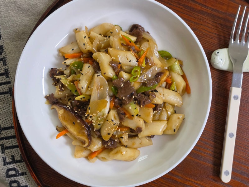 간장 떡볶이 레시피 궁중떡볶이