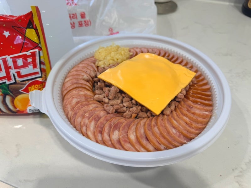 수원 맛집 송탄식 이나경부대찌개 포장해서 먹어봄