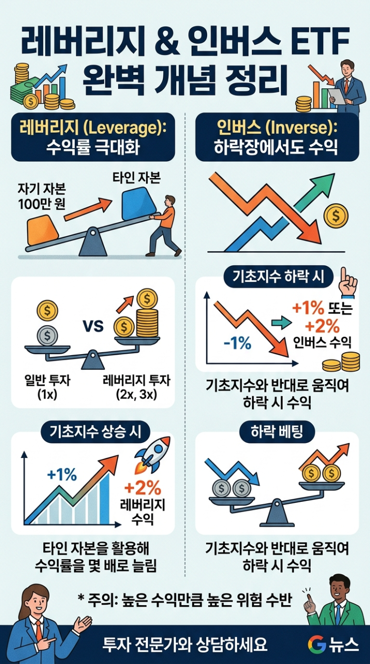 2배 <b>레버리지 ETF</b> 상장폐지 검토 충격 뉴스! (<b>레버리지</b>, 인버스... 
