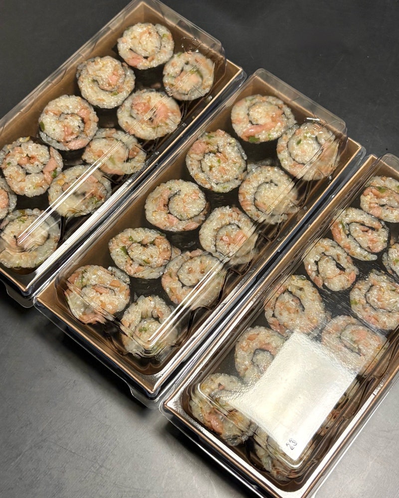 new주부의 초간단 도시락 만들기 (스팸땡초김밥 레시피)