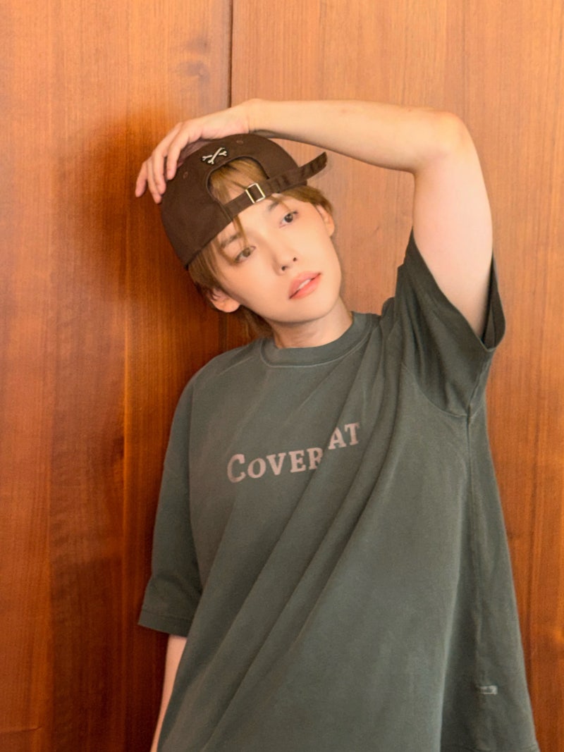 위너 김진우 인스타그램 사복 패션 티셔츠 옷 #커버낫(COVERNAT) 남자 여름 반팔티 코디 추천