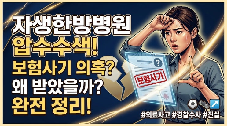 <b>자생한방병원</b> 보험사기 의혹?