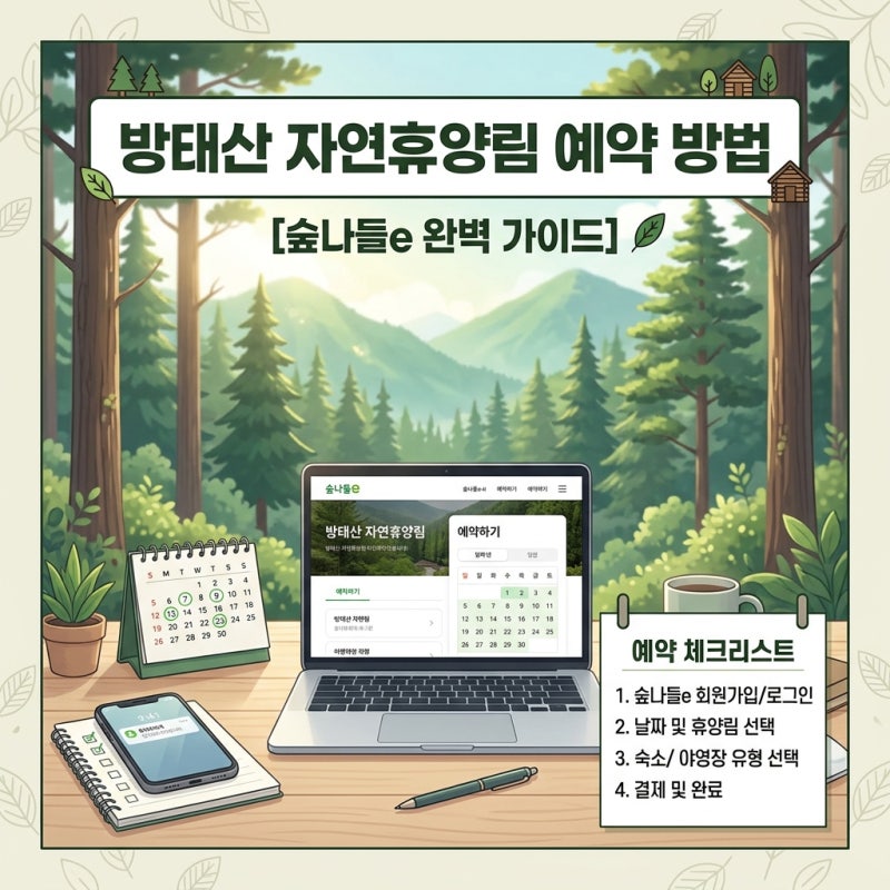 강원도 방태산 자연휴양림 예약 방법, 캐빈·야영데크 숙박요금과 아이랑 캠핑 준비 총정리