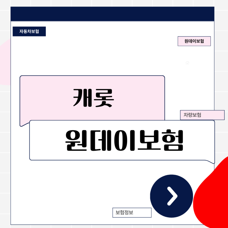 캐롯 원데이보험 타인 차량 운전 전 꼭 체크해야 할 보장과 가입 팁