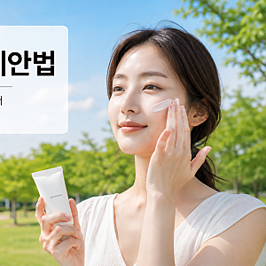 선크림 세안법, 피부 타입에 따라 달라질까? 무기자차·유기자차까지 쉽게 정리