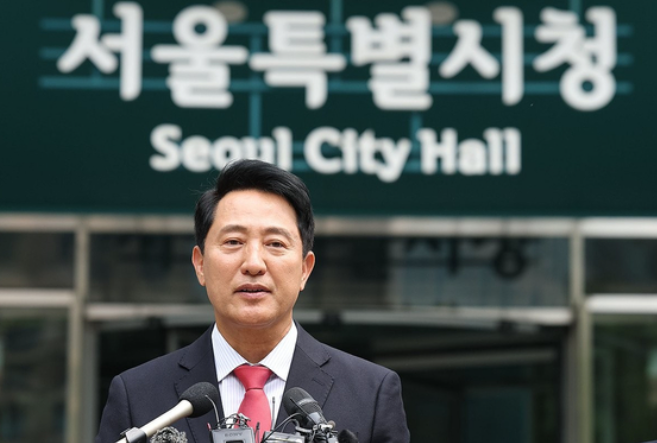 [긴급속보] <b>오세훈</b>·정점식 만찬 <b>회동</b>…장동혁 거리 두기 속... 