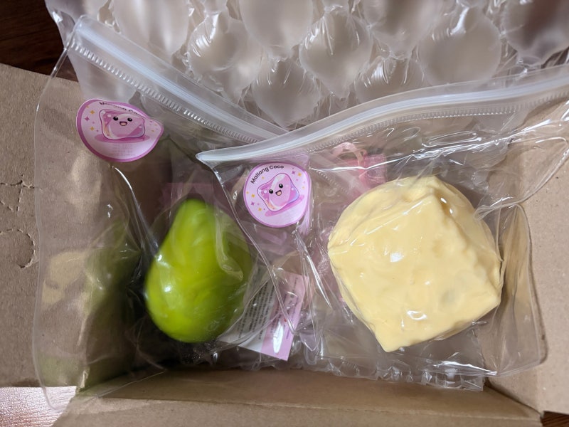 말랑코코 슬라임, 베리체리쉬 크런치 슬랑이 내돈내산 후기