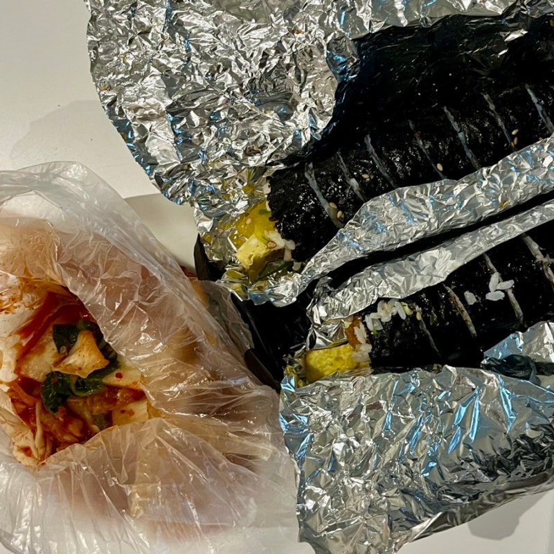 대구 서문시장 맛집 먹거리 1편 에덴김밥 맛도리 김치 솔직 후기