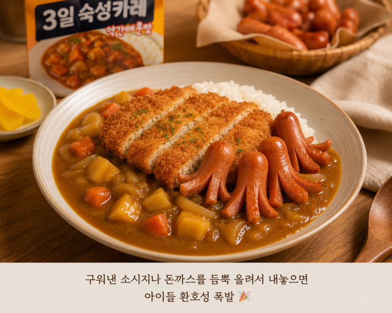 정호영 셰프 강력 추천! 다가오는 방학, 엄마들 반찬 고민 끝! '3일 숙성 오뚜기 카레' 레시피