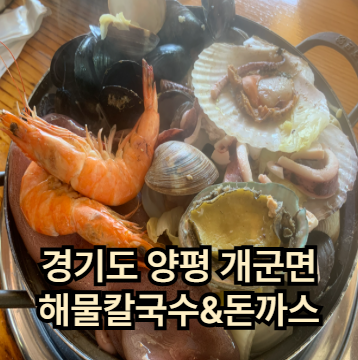 개군면해물칼국수 사진 1