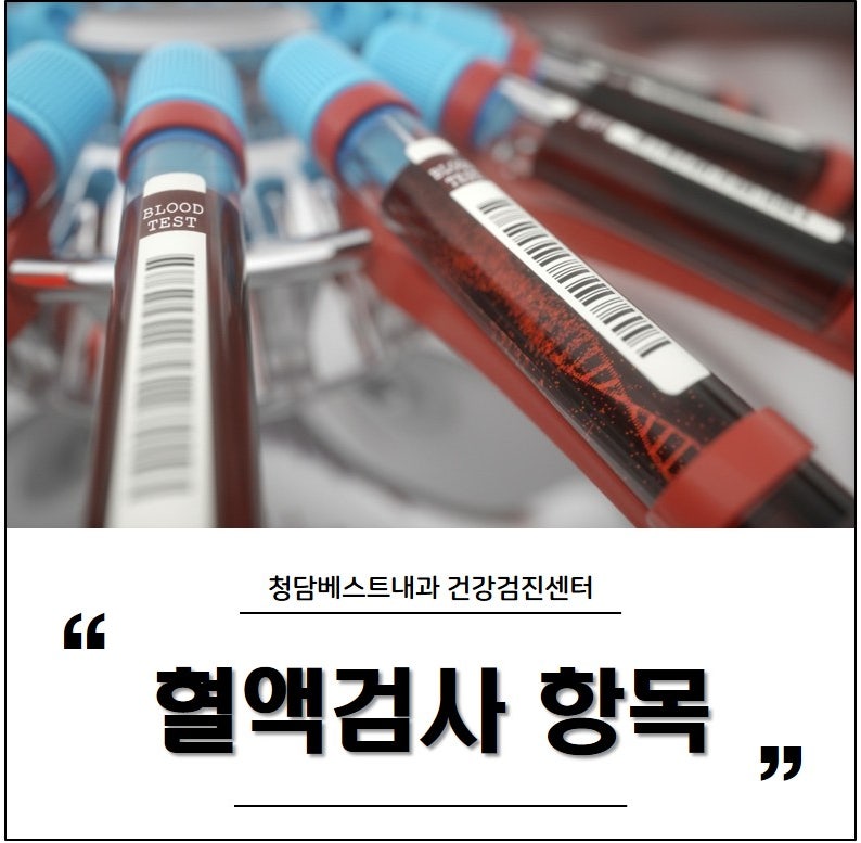 혈액검사 종류와 각 수치 참고치, 항목별로 알 수 있는 질환