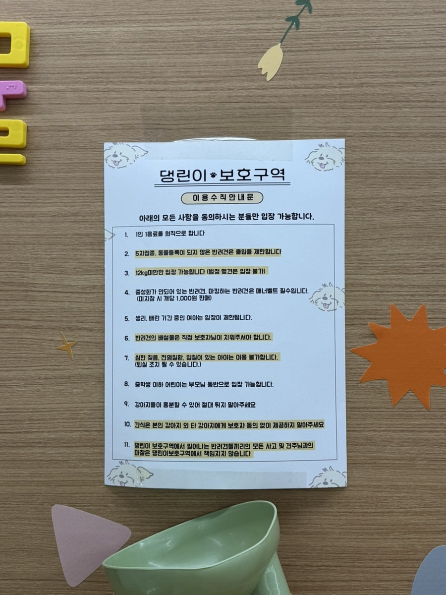 댕린이보호구역 사진 6