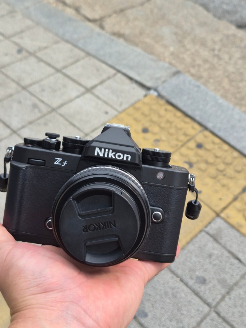 새로운 카메라 니콘 zf + 올림픽 공원