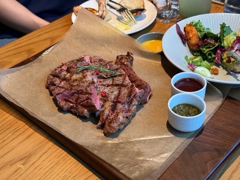 [라그릴리아 강남스퀘어점] 강남역 소개팅 스테이크 맛집