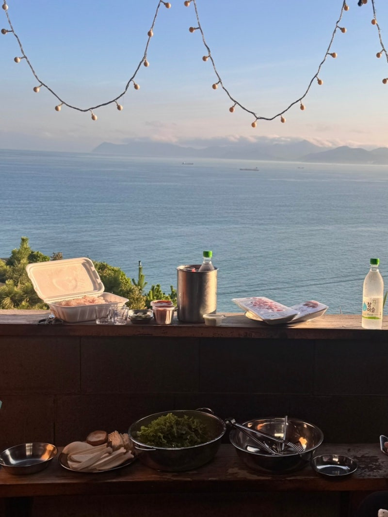 慶南南海海景烤肉，浪漫滿屋住宿 The Party Pension 1號房評價