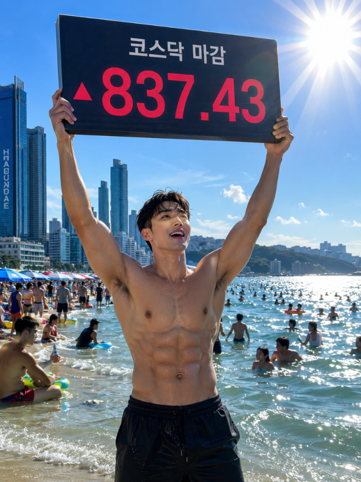 <b>코스닥</b> 837.43 +5.47% 매수<b>사이드카 발동</b> 마감 <b>코스닥</b>... 