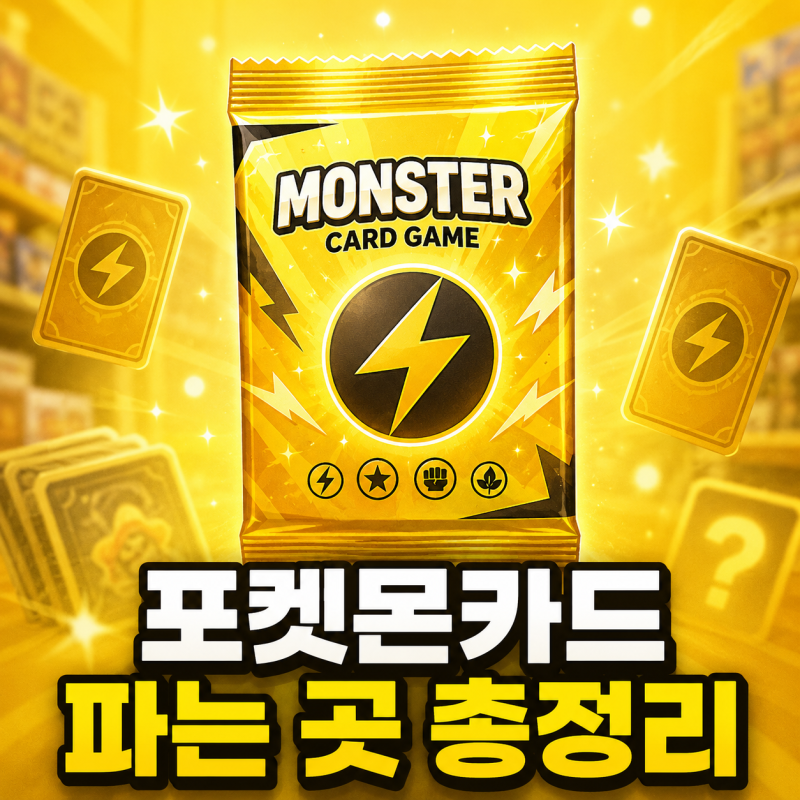 포켓몬카드 파는곳 총정리 시세와 구매 방법까지