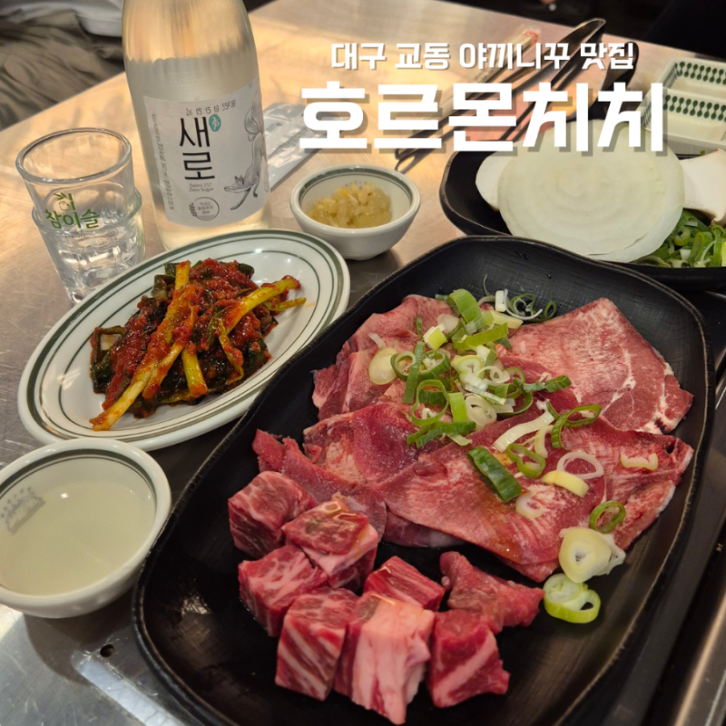 [대구 교동 맛집] 호르몬치치 | 야끼니꾸 맛집 무한리필 C코스 후기