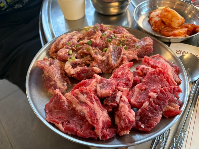 수원 천천동 맛집 성균관대역 소갈비살 고기집 공주댁