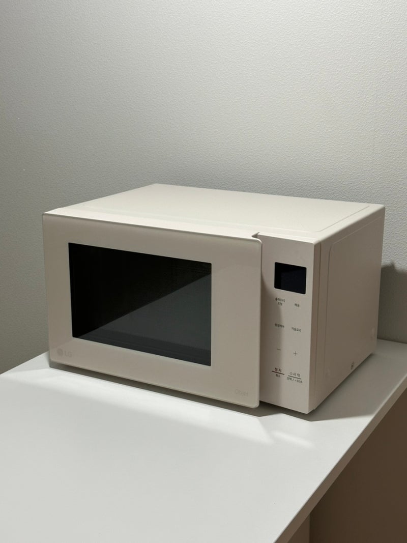 LG 오브제컬렉션 전자레인지 23L(MWJ23EI) 크리스탈베이지 5개월 사용후기 및 추천