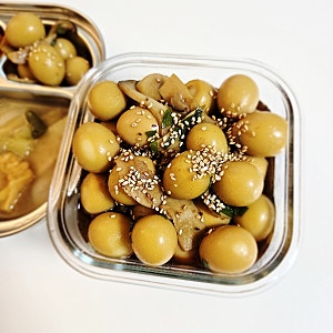 메추리알장조림 레시피 새송이버섯 넣어 풍성하게 만드는법