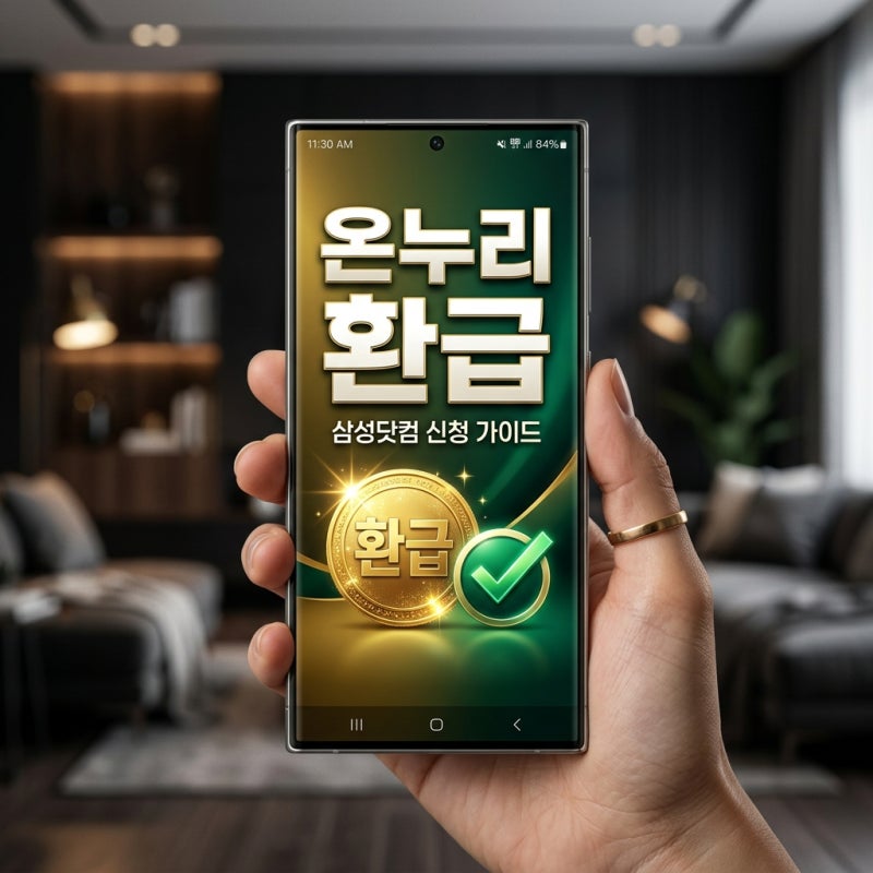삼성닷컴 온누리 신청 방법: 최대 20% 환급 조건과 서류 총정리