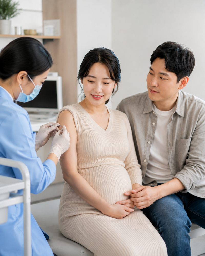 임산부 백일해주사 접종시기와 가격 인천가족보건의원