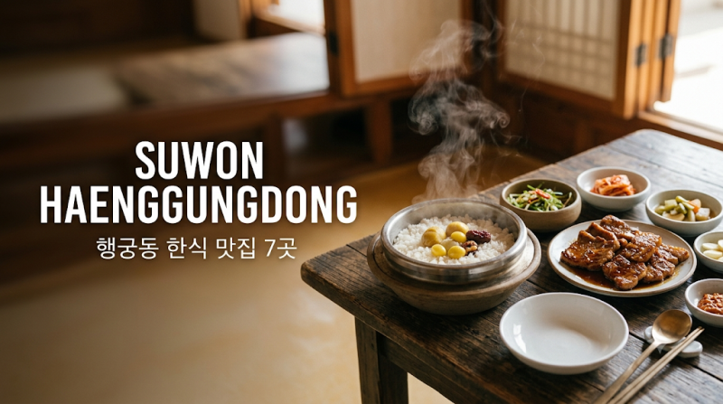 수원 행궁동 맛집, 현지인 인생맛집 7곳 총정리