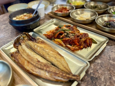 장곡동 행복센터 정갈한 한식 정모담 장곡점 시흥 경찰서 생선구이 돌솥밥