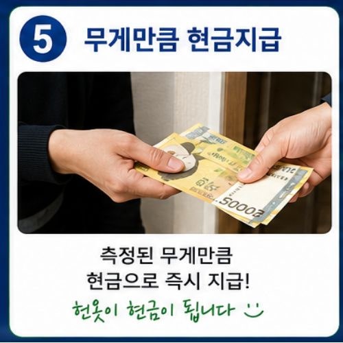 동탄헌옷수거, 방문수거는 어떻게 진행될까요?(오산헌옷)