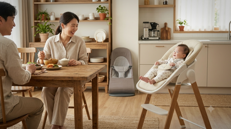 [내돈내산] 가성비 하이체어 '두리(DURI) 하이체어' 솔직 후기! (스토케, 부가부 고민 중이라면 ....