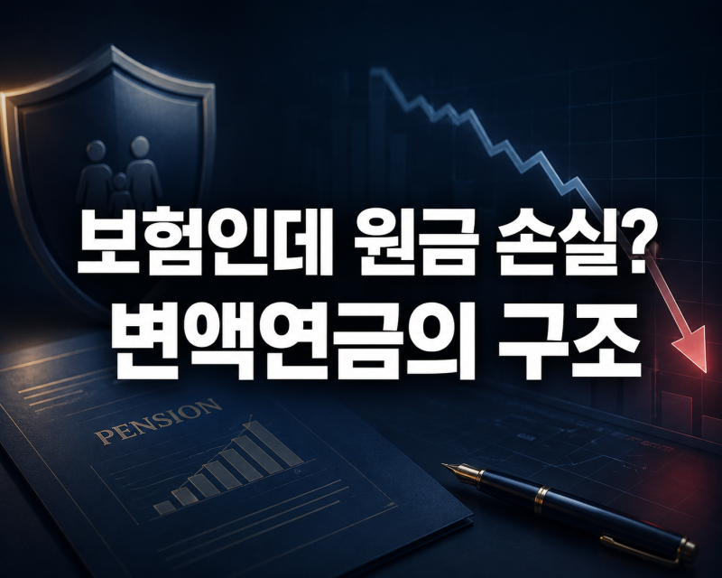 변액연금 뜻, 연금보험인데 왜 원금 손실이 날 수 있을까?