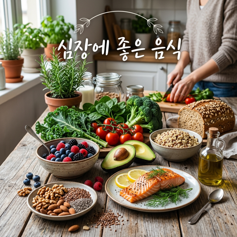 질환별 심장에 좋은 음식, 심장질환 종류가 다르면 먹는 것도 달라야 합니다!