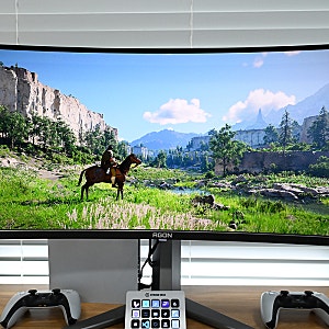 34인치 울트라와이드 5세대 QD-OLED 360Hz 알파스캔 게이밍 모니터 추천