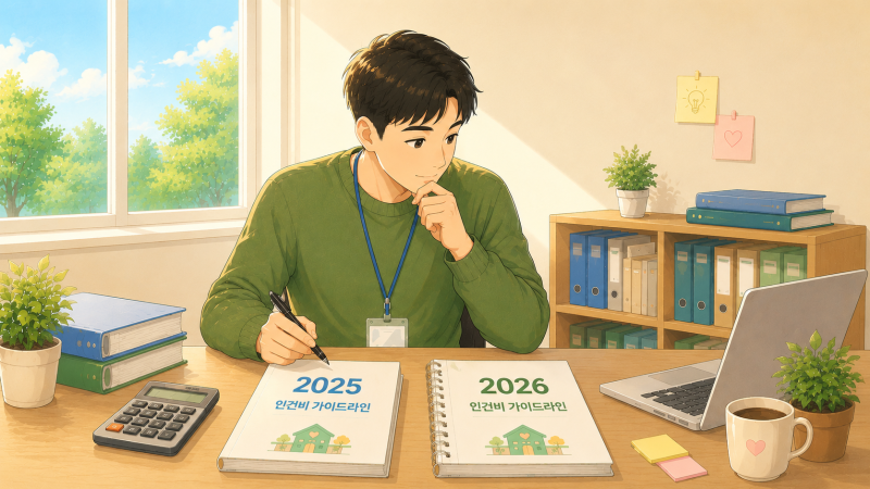 2026년 인건비 가이드라인, 지난해와 무엇이 달라졌을까?