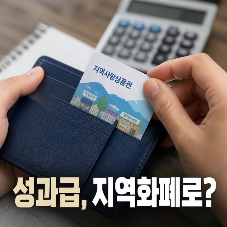 <b>성과급</b>을 <b>지역화폐</b>로 지급? 노동계 반발 이유와 쟁점