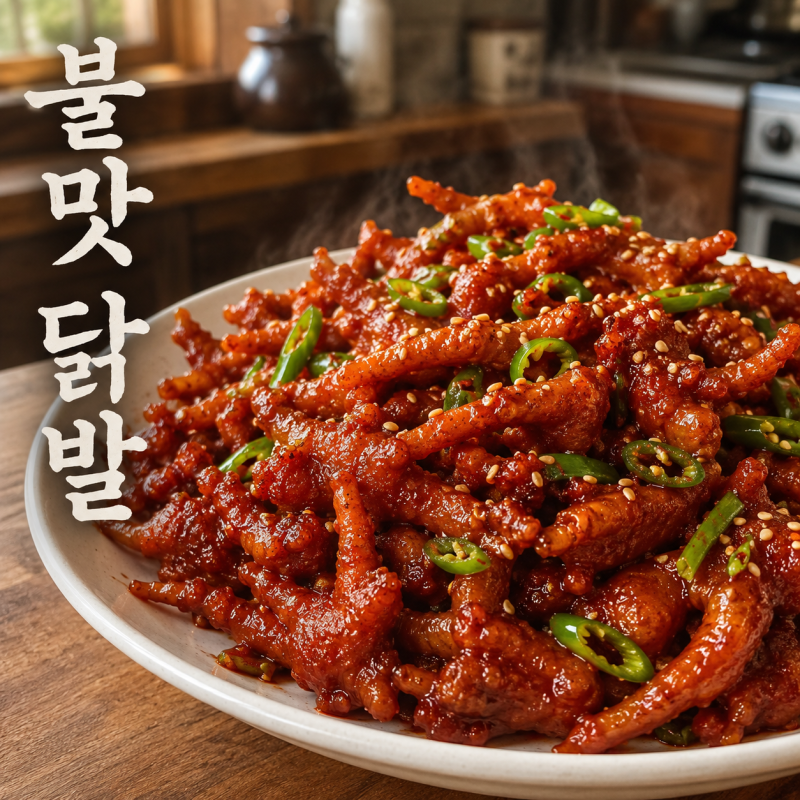 "오래 조리면 부드러운 줄 알았는데.."매운 닭발 레시피불맛 살리는 진짜 순서