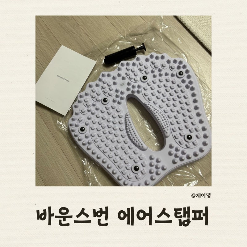 [내돈내산] 더스크랙 바운스번 에어스텝퍼 사용후기