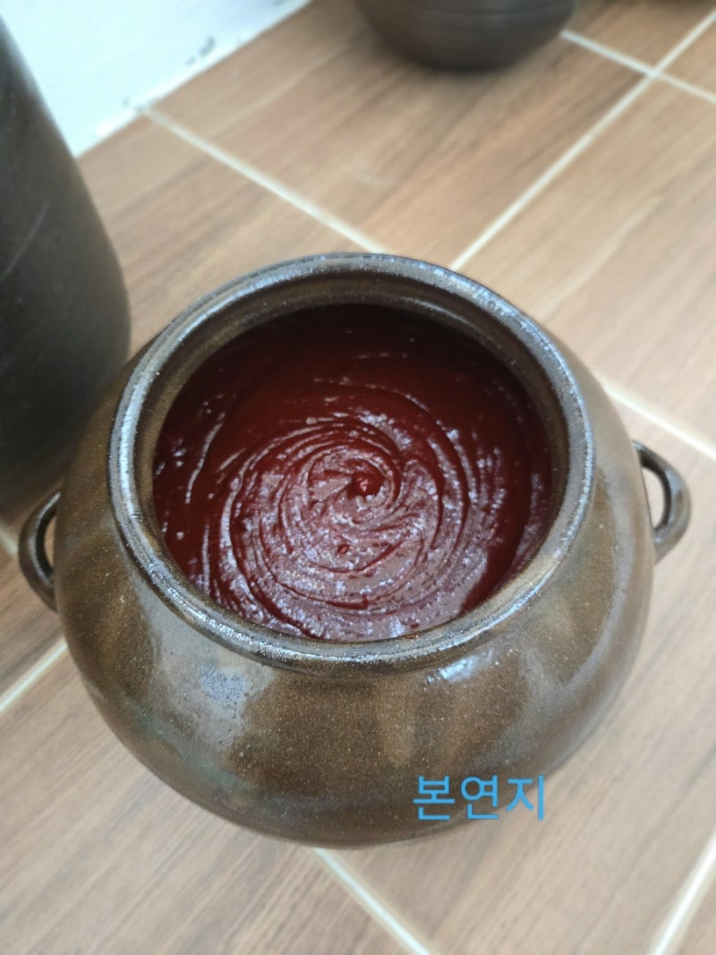 고추장 담그기 고추장 쉽게 담그기 바로 먹을 수 있는 고추장 밀키트 활용 고추장 담그기