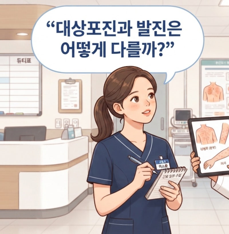 대상포진 초기 증상, 일반 피부발진과 어떻게 다를까? (25년 차 간호사의 구별법)