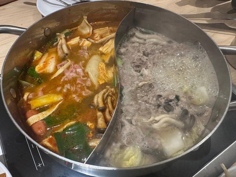 해운대 가족외식 이마트 맛집 로운 샤브샤브 프리미엄